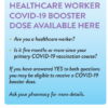 Booster Vaccination Campaign