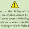 Recognition of UK Prescriptions post-Brexit