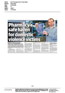 Pharmacy's Sage Haven for domestic violence victims
