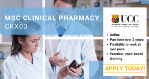MSc in Clinical Pharmacy at UCC