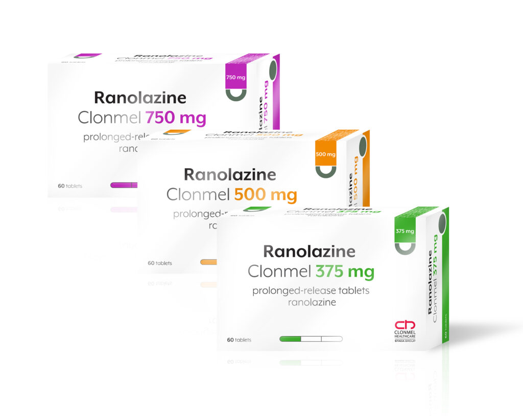 Ranolazine Clonmel launched