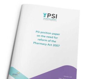 PSI on the need for reform of the Pharmacy Act