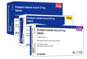 Accord Healthcare launch Enalapril Maleate 5mg, 10mg and 20mg tablets