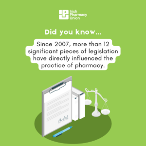 Key Facts on Community Pharmacy. Since 2007, more than 12 significant pieces of legislation have directly influenced the practice of pharmacy