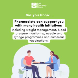 Key Facts on Community Pharmacy. Pharmacists can support you with many health initiatives