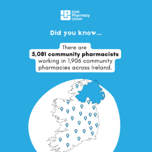 Key Facts on Community Pharmacy. There are 5,081 community pharmacists working in 1,906 community pharmacies across Ireland