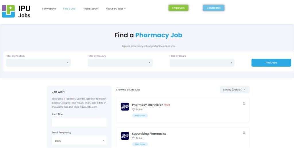 IPU Jobs: Connecting Ireland’s pharmacies with top talent and opportunities