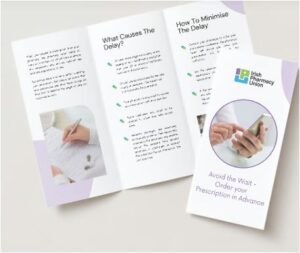 Avoid the Wait - Leaflet