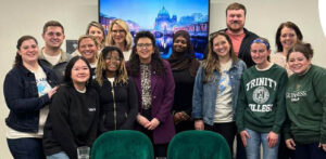 IPU presentation to visiting students